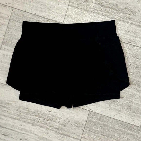 Lululemon Speed Up Shorts Black Size 10 Athletic Running Gym Lightweight - Picture 1 of 5